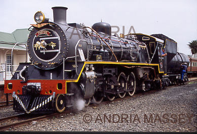 kNYSNA SOUTH AFRICA
Tootsie steam train in Knysna Station - Engine No 2640 one of the Transnet National Collection