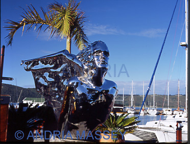 KNYSNA SOUTH AFRICA
Zephyr - a bronze with chrome finish by Stephen Raubenheimer on the Waterfront