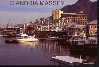 CAPE TOWN SOUTH AFRICA
The Waterfront with Table Mountain in the background