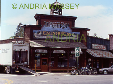 WINTHROP WASHINGTON STATE USA
In 1972, it was decided to put up old fashioned cow town fronts to the houses and shops