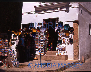 RONDA COSTA DEL SOL SPAIN
One of the many souvenir shops in the Historic District