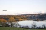 Isle of Anglesey North Wales January View across Menai Strait and Thomas Telford