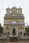 Curtea de Arges Romania Europe September Episcopel Church or Monastery an important religious building of the area