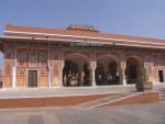 JAIPUR RAJASTHAN INDIA November The Hall of Private Audience  The Arms Gallery in the City Palace