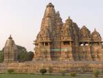 KHAJURAHO MADHYA PRADESH INDIA November Vishvanath Hindu Temple on of the Western Temples of the Chandela empire thought to be the high point of Indian architecture between 950-1050AD