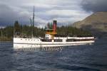 QUEENSTOWN SOUTHERN LAKES SOUTH ISLAND NEW ZEALAND May TSS Earnslaw a vintage steamship leaving Steamer Quay for a trip along Lake Wakatipu