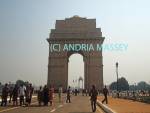 DELHI INDIA November India Gate - the World War 1 memorial arch