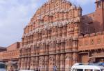 JAIPUR RAJASTHAN INDIA November Hawa Mahal The Palace of Wind built in 1799 by Maharaja Pratap Singh - a 5 storey structure marked by 953 niches and windows