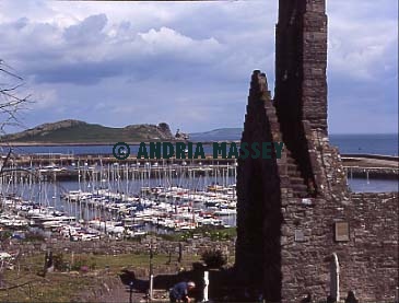 Howth Yacht basin from Old Abbey burial ground

Format: Medium